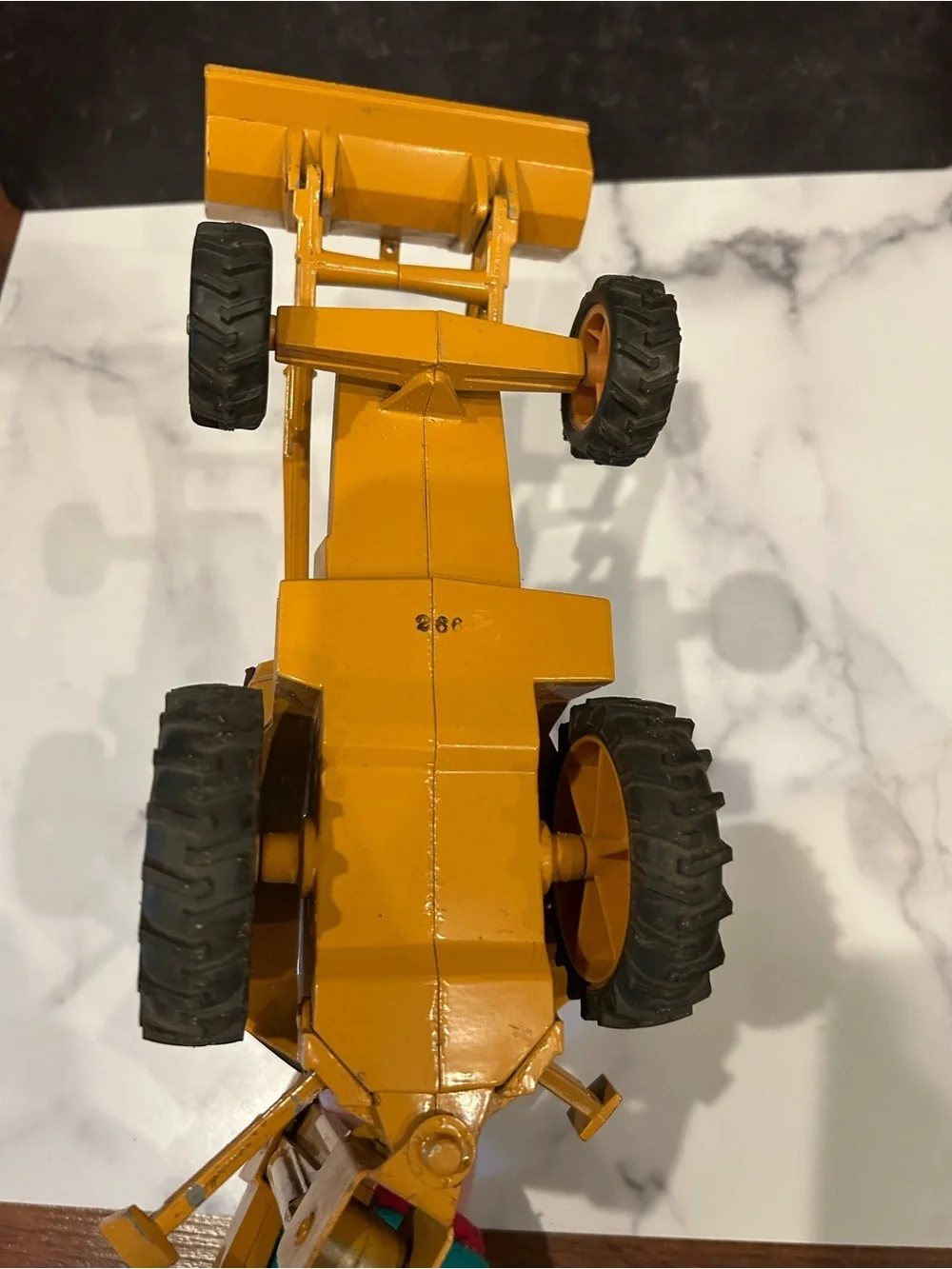 VTG 1986 ERTL 1:16 Diecast Case 580E Construction King Loader Backhoe Vehicle